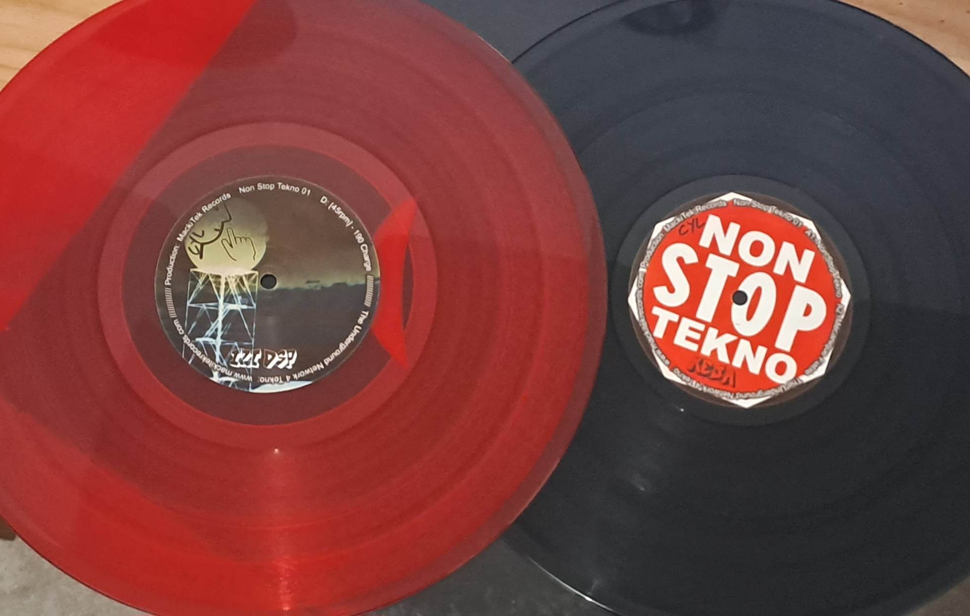 Non Stop Tekno 01 (double album) - vinyle freetekno